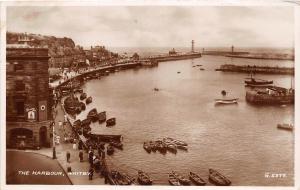 BR61932 the harbour whitby real photo   uk