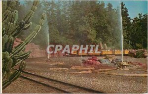 Postcard Old Mine Train Ride