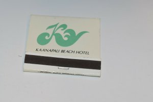 Kaanapali Beach Hotel Maui, Hawaii 30 Strike Matchbook