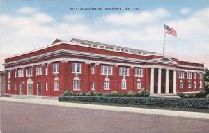 Virginia Roanoke City Auditorium