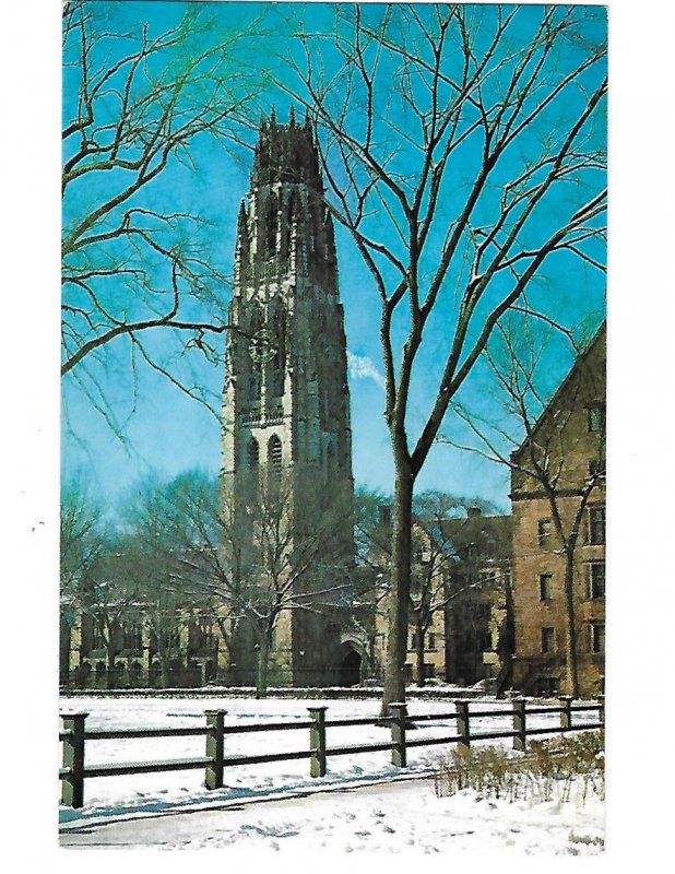 Yale University Harkness Tower 1960 New Haven Connecticut