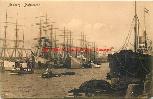 Germany, Hamburg, Hafenpartie, Steamers & Sailing Ships