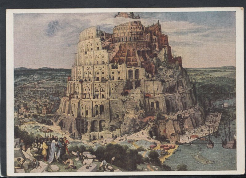 Artist Postcard - Peter Brueghel - The Tower of Babel, Wien Museum  RR5904