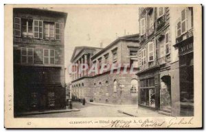 Postcard Clermont Ferrand Old Town Hotel