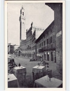 Postcard Zi Rosa Restaurant - Bar Siena Piazza del Campo Italy
