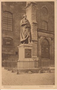 WEIMAR   1934    STATUE