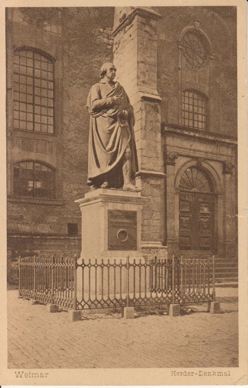 WEIMAR   1934    STATUE