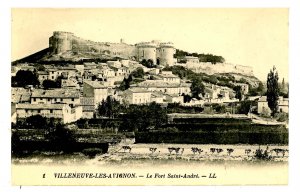 France - Avignon. New City & Fort St. Andre