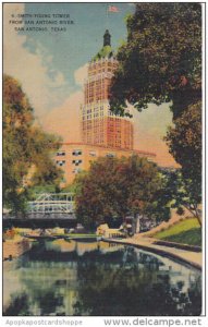 Texas San Antonio Smith Young Tower From San Antonio 1942