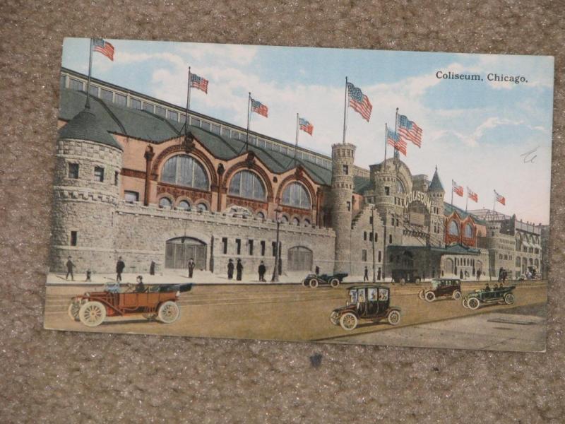 The Coliseum on Wabash Ave., Chicago, Ill., unused vintage card