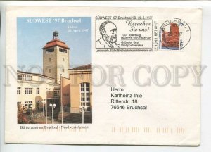 446234 GERMANY 1997 year special cancellations Bruchsal