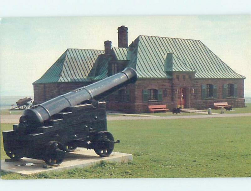 Pre-1980 MILITARY CANNON AT FORT Aulac In Sackville - Near Moncton NB d9456