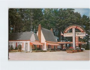 Postcard Edgewood Court Motel, St. Joseph, Michigan