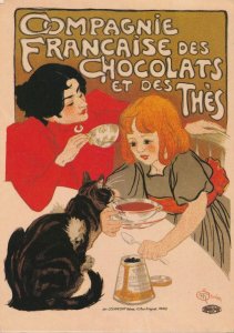 French Chocolate and Tea - Soup and Cat a/s A. T. Steinlen - Dover Reprint