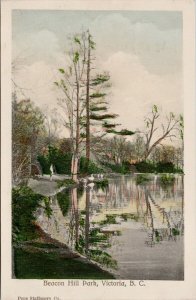 Beacon Hill Park Victoria BC Pope Stationery Co. Postcard G9