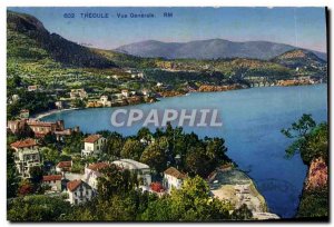 Postcard Old Theoule Vue Generale