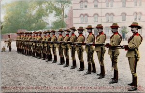 Troops of the British Empire Victorian Mounted Rifles Soldiers Postcard H59