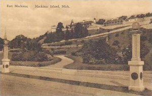 Minnesota Mackinac Island Fort Mackinac Albertype