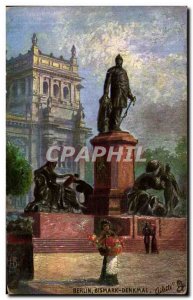 Postcard Old Berlin Bismarck Denkmal