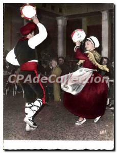 Postcard Modern Catalan Country Dancers of Entrellacada