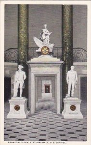 Franzoni Clock Statuary Hall U S Capitol Washington D C