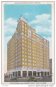 Benjamin Franklin Hotel Company, SEATTLE, Washington, 1910-1920s