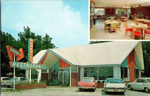 Paradise Restaurant on U.S. Highway 301 Near Sylvania GA Vintage Postcard J60