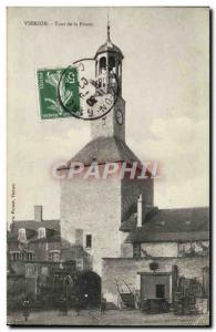 Old Postcard Vierzon Tower Prison