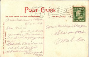 Long Point, the Tip End of Cape Cod, Provincetown MA v1909 Vintage Postcard L77 