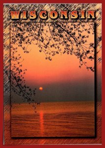 Wisconsin  - Sunset Over A Peaceful Bay - [WI-321X]