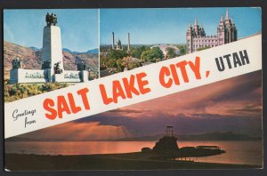 Utah MultiView SALT LAKE CITY Greetings from - Pub Bonneville News Co. ~ Chrome