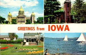 Greetings From Iowa Multi View