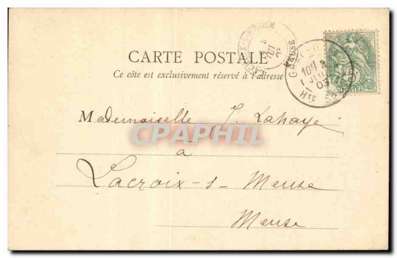 Gray Postcard Old Courthouse