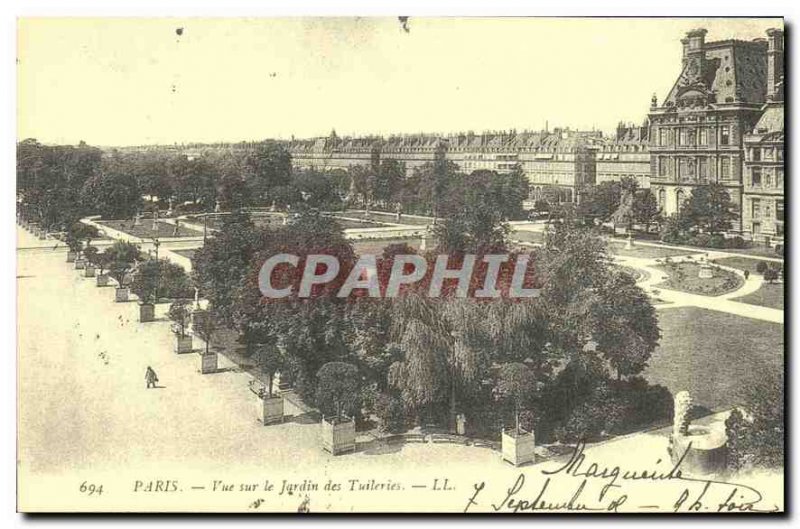 COPY Paris View of the Tuileries Gardens