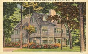 Home of President Calvin Coolidge - Northampton MA, Massachusetts - Linen