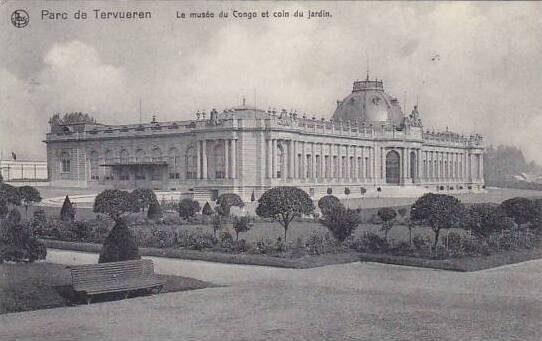 Belgium Tervuren Musee de Congo et coin du jardin 1911