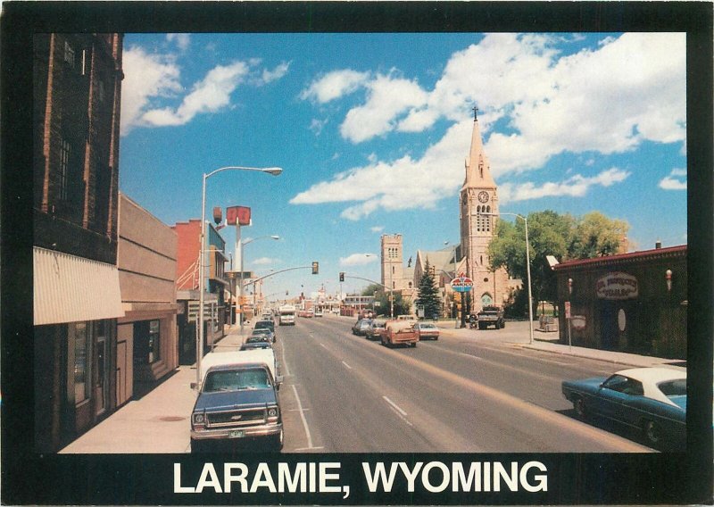 Postcard United States of America Laramie Wyoming