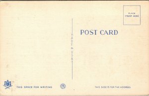 Vtg 1930's Stadium University of Pennsylvania Philadelphia PA Linen Postcard