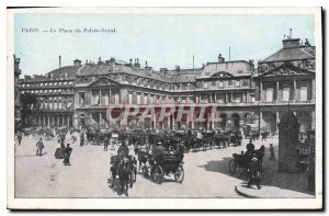 Postcard Old Paris the Place du Palais Royal