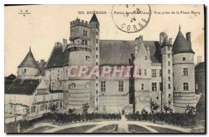 Old Postcard Bourges View rpise the Place Berry