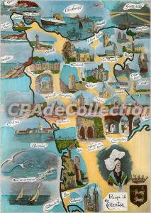 Modern Postcard Normandy peninsula of Cotentin