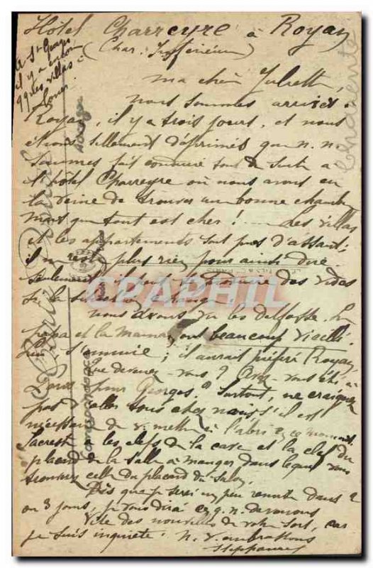 Postcard Old Saint Georges de Didonne