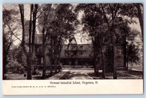 1910 Vergennes Vermont VT Vintage Postcard Industrial School Building Unposted
