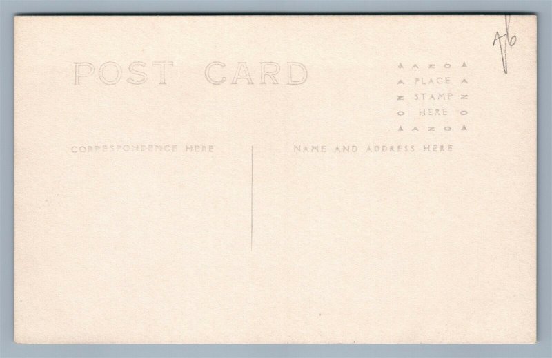 HOLYOKE CO PRESBYTERIAN CHURCH ANTIQUE REAL PHOTO POSTCARD RPPC