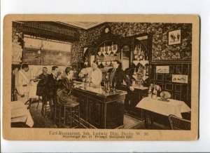 289324 GERMANY BERLIN Turi restaurant ADVERTISING vine Vintage postcard