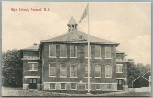 PEAPACK NJ HIGH SCHOOL ANTIQUE POSTCARD