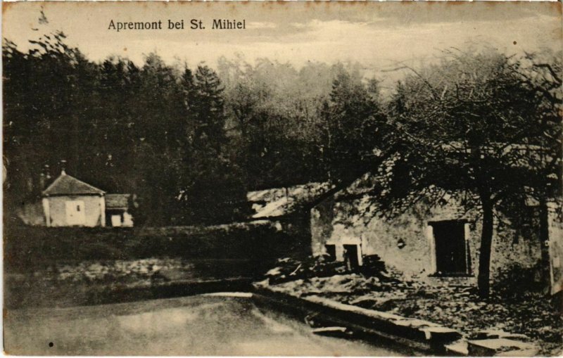 CPA Apremont bei Saint-Mihiel - Village Scene with Houses (1037144)