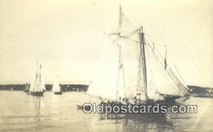 Real Photo - Sailboat Unused 