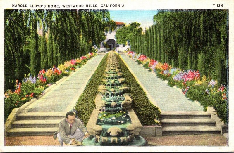 California Westwood Hills Harold Lloyd's Home