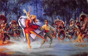 The Dancing Princess Scene From Metro Goldwyn Mayer View Postcard Backing 
